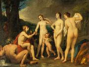 The Judgment of Paris, painting by Anton Raphael Mengs, now in the Eremitage, St. Petersburg Raphael